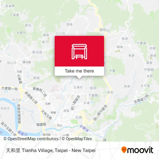 天和里 Tianha Village map