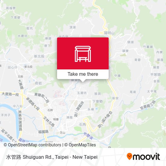 水管路 Shuiguan Rd. map