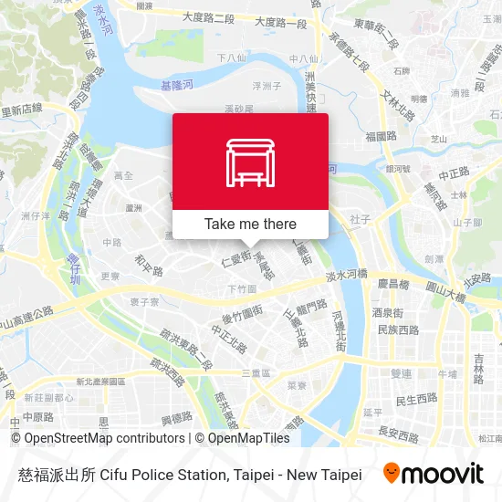 慈福派出所 Cifu Police Station map
