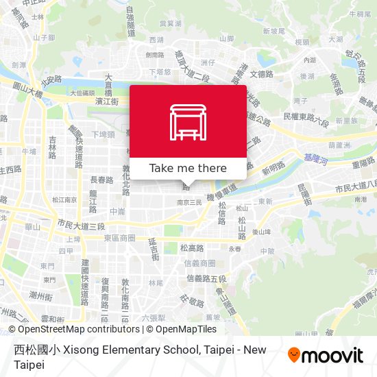 西松國小 Xisong Elementary School map