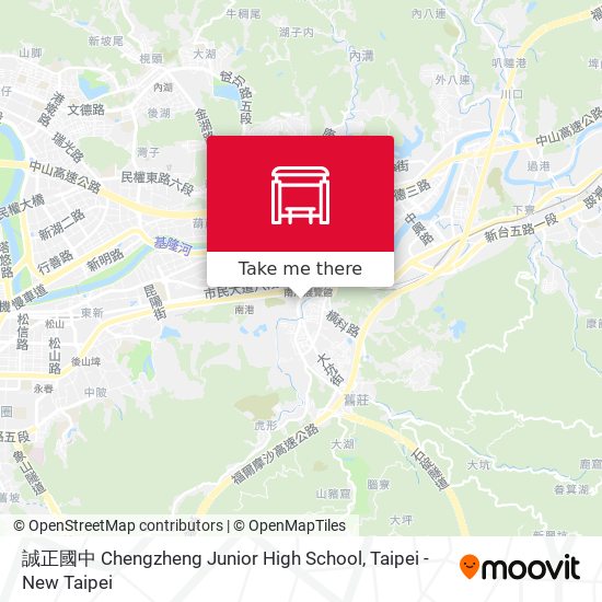 誠正國中 Chengzheng Junior High School map