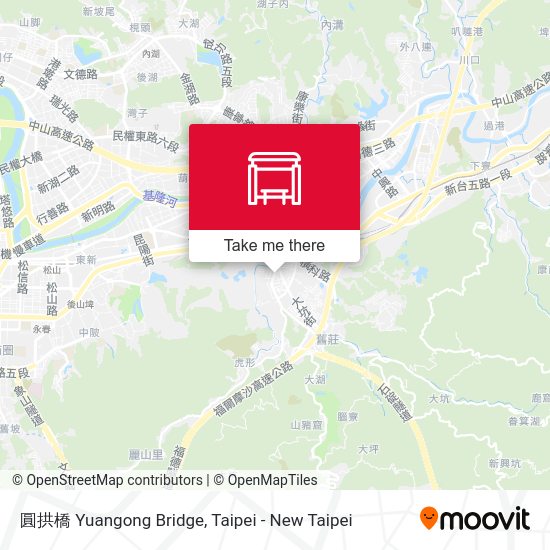 圓拱橋 Yuangong Bridge地圖