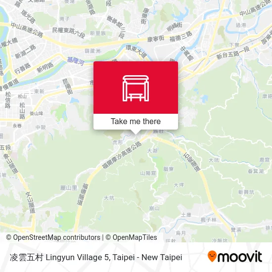 凌雲五村 Lingyun Village 5 map