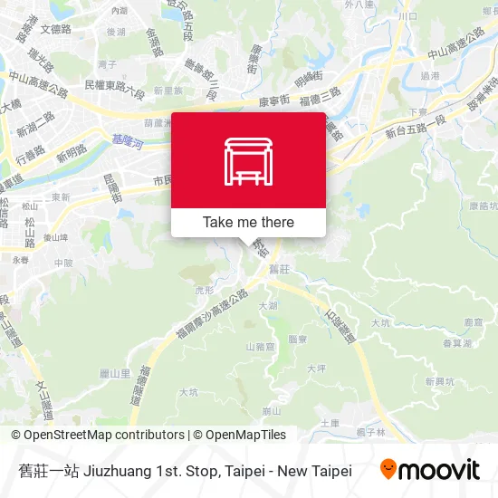 舊莊一站 Jiuzhuang 1st. Stop map