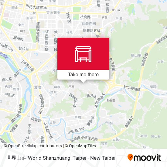 世界山莊 World Shanzhuang地圖