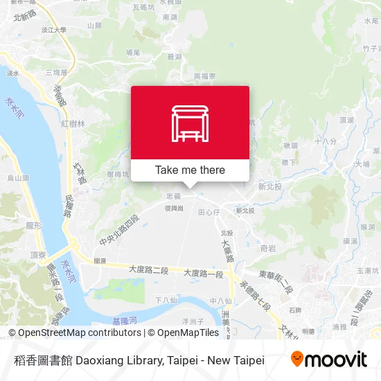 稻香圖書館 Daoxiang Library map