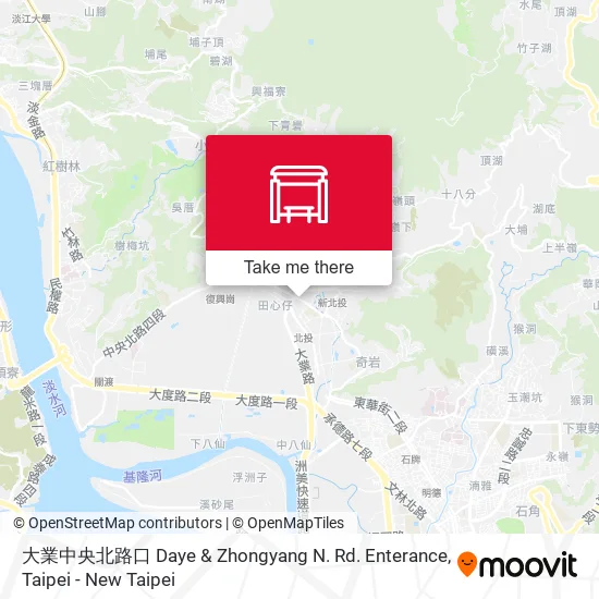 大業中央北路口 Daye & Zhongyang N. Rd. Enterance地圖
