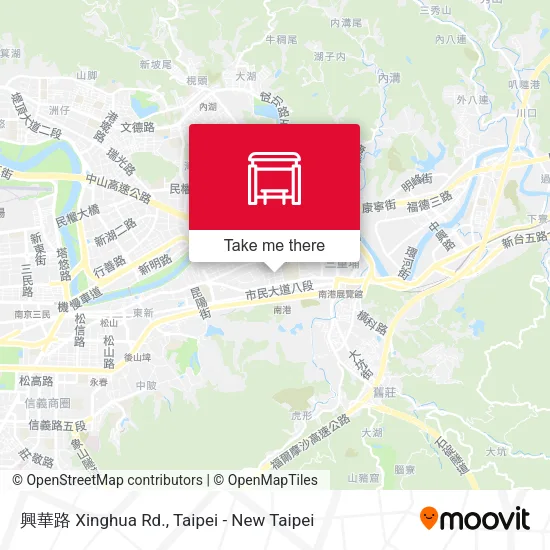 興華路 Xinghua Rd. map