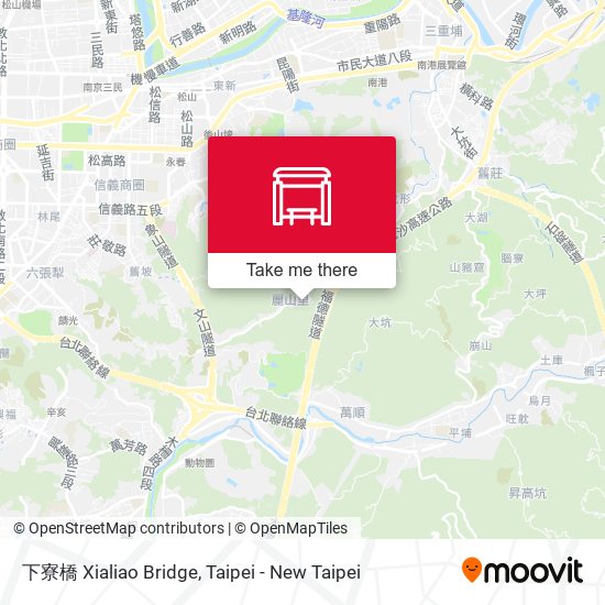 下寮橋 Xialiao Bridge map