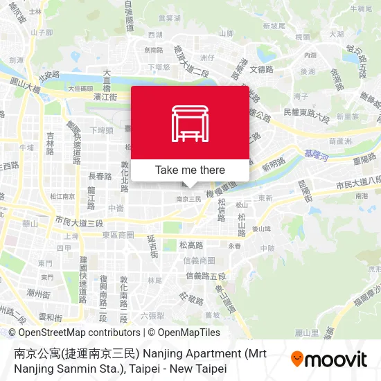 南京公寓(捷運南京三民) Nanjing Apartment (Mrt Nanjing Sanmin Sta.)地圖
