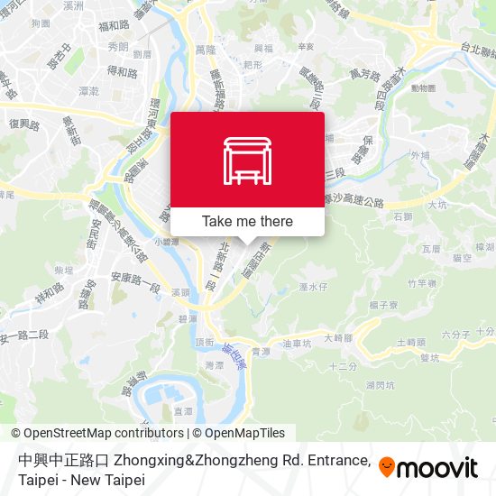 中興中正路口 Zhongxing&Zhongzheng Rd. Entrance地圖