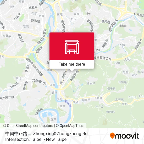 中興中正路口 Zhongxing&Zhongzheng Rd. Intersection地圖