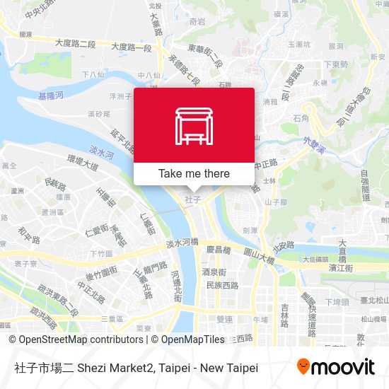 社子市場二 Shezi Market2 map