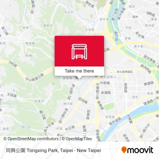 同興公園 Tongxing Park map