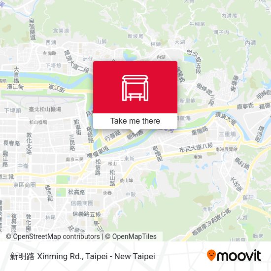 新明路 Xinming Rd. map