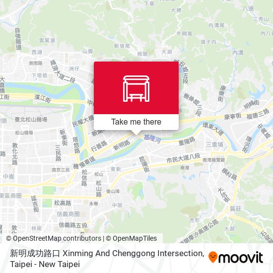 新明成功路口 Xinming And Chenggong Intersection map