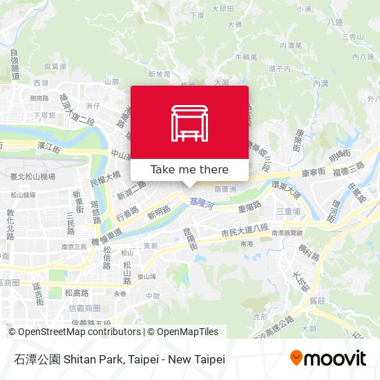石潭公園 Shitan Park地圖