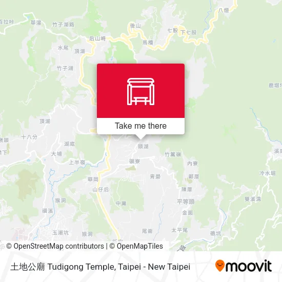 土地公廟 Tudigong Temple map