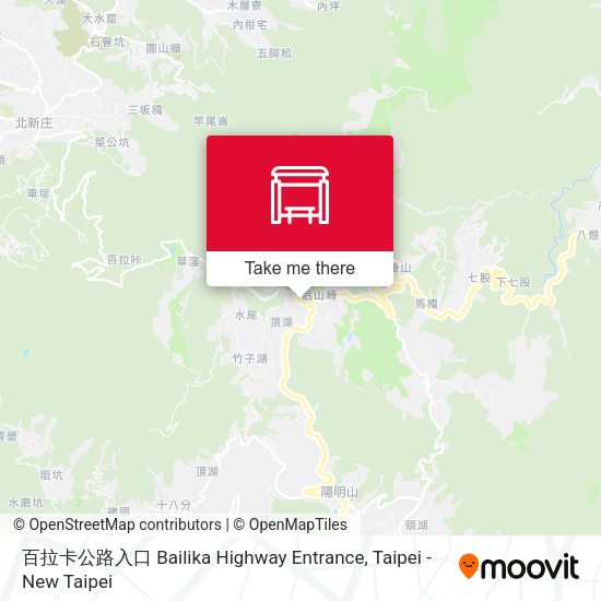 百拉卡公路入口 Bailika Highway Entrance地圖