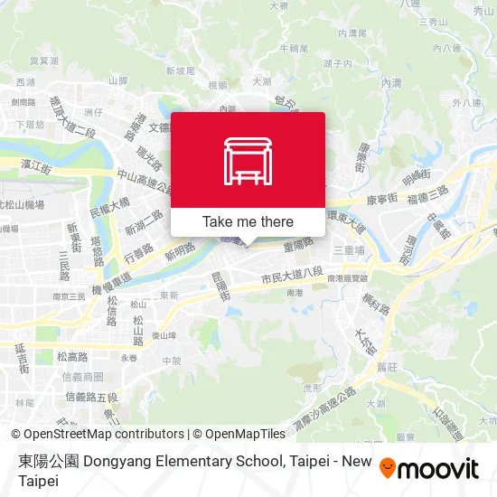 東陽公園 Dongyang Elementary School map