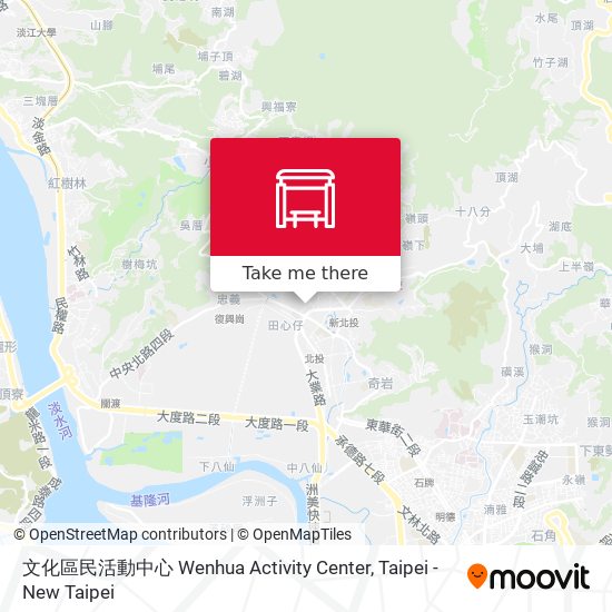 文化區民活動中心 Wenhua Activity Center map