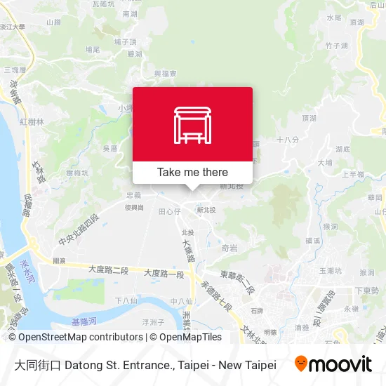 大同街口 Datong St. Entrance. map
