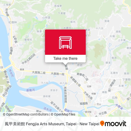 鳳甲美術館 Fengjia Arts Museum map