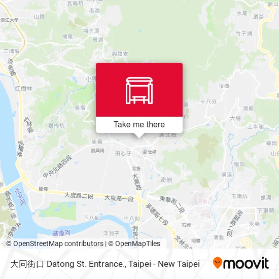 大同街口 Datong St. Entrance. map