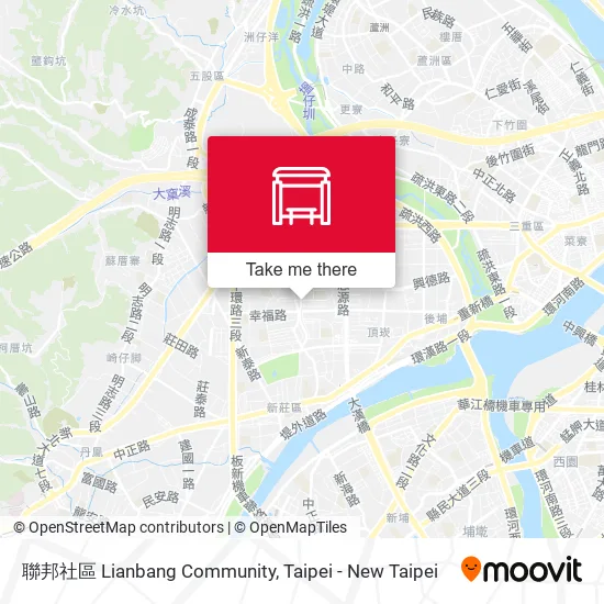 聯邦社區 Lianbang Community map