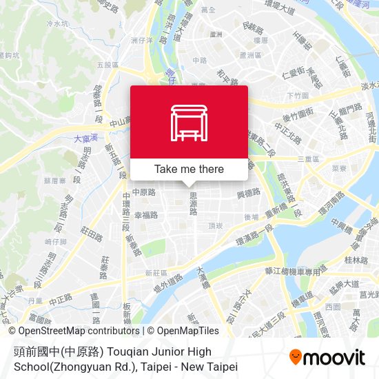 頭前國中(中原路) Touqian Junior High School(Zhongyuan Rd.) map