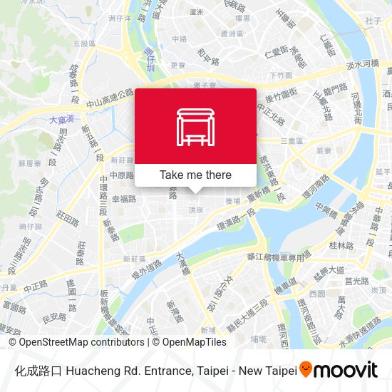 化成路口 Huacheng Rd. Entrance地圖