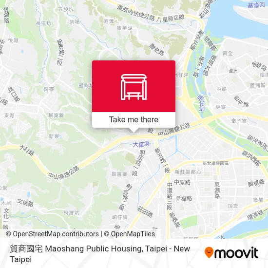 貿商國宅 Maoshang Public Housing map