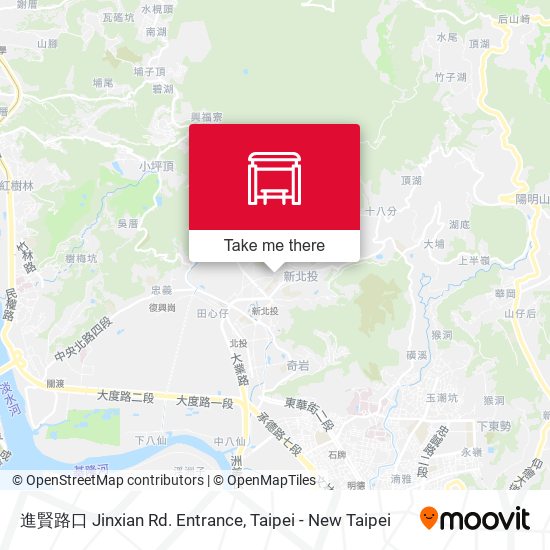 進賢路口 Jinxian Rd. Entrance map