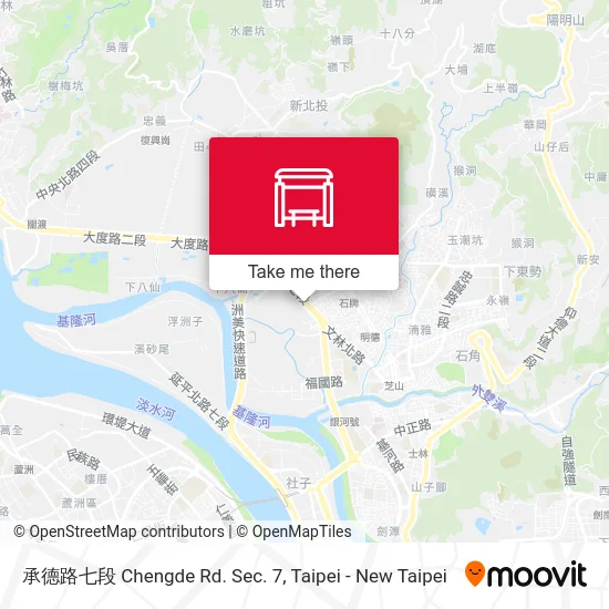 承德路七段 Chengde Rd. Sec. 7 map