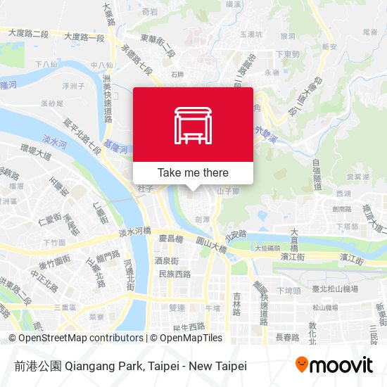 前港公園 Qiangang Park map