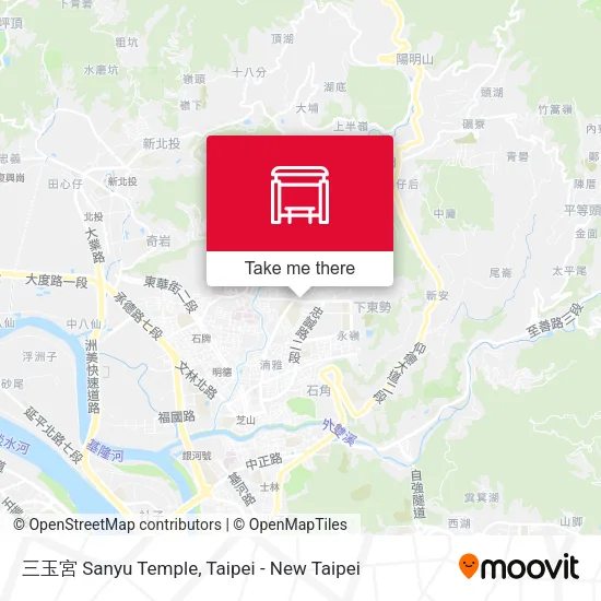 三玉宮 Sanyu Temple map