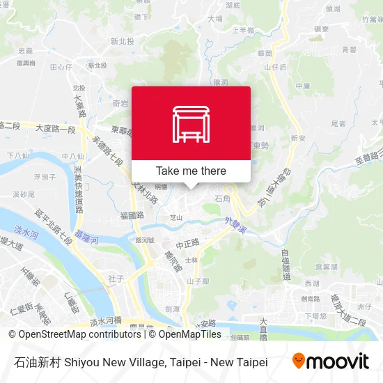 石油新村 Shiyou New Village map