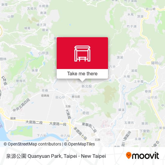 泉源公園 Quanyuan Park map