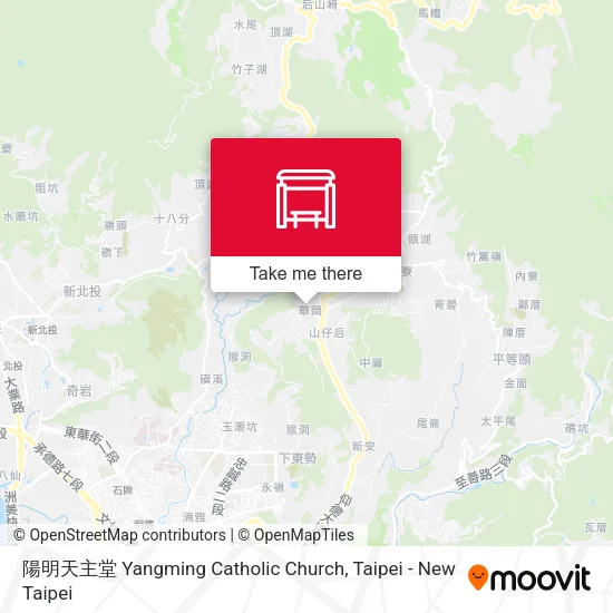 陽明天主堂 Yangming Catholic Church map