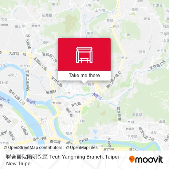 聯合醫院陽明院區 Tcuh Yangming Branch地圖