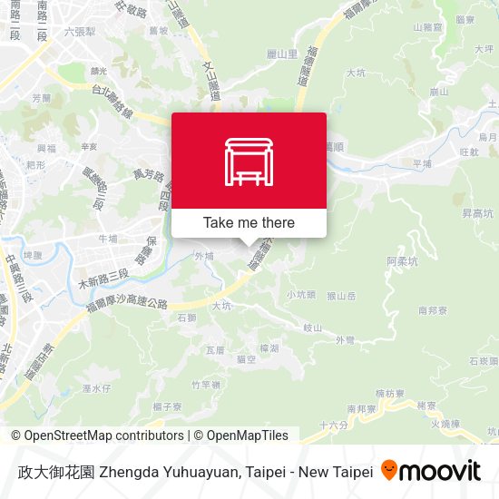 政大御花園 Zhengda Yuhuayuan map