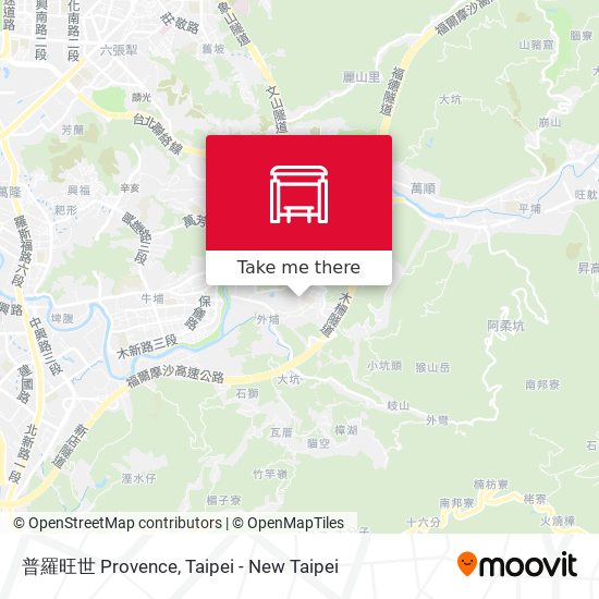 普羅旺世 Provence map