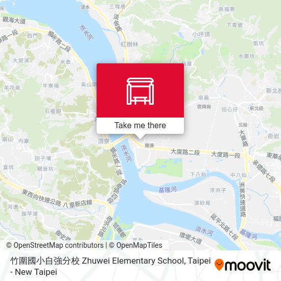 竹圍國小自強分校 Zhuwei Elementary School地圖