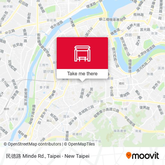 民德路 Minde Rd. map