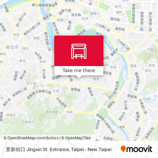 景新街口 Jingxin St. Entrance地圖
