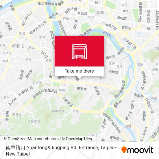 南華路口 Yuantong&Jingping Rd. Entrance map