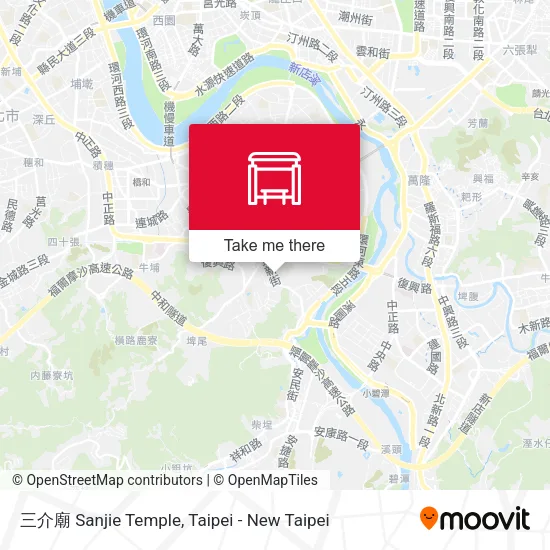 三介廟 Sanjie Temple map