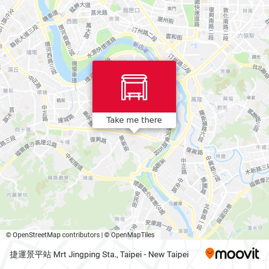 捷運景平站 Mrt Jingping Sta. map
