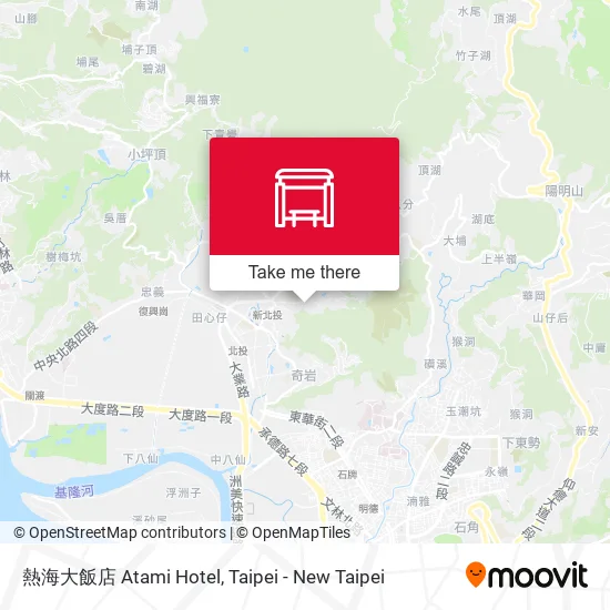 熱海大飯店 Atami Hotel map