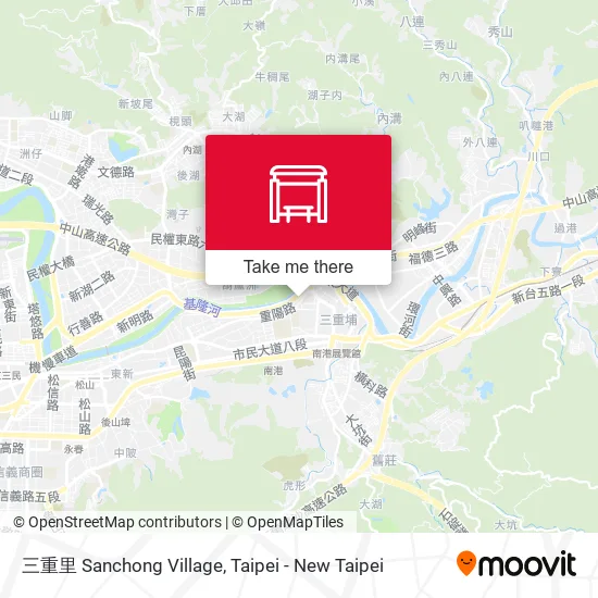 三重里 Sanchong Village地圖